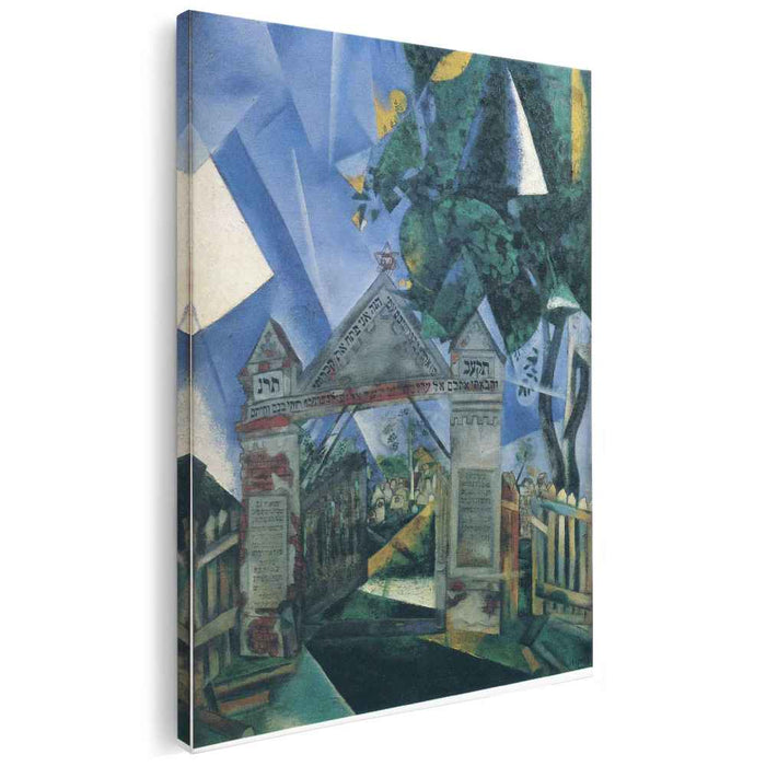 Cemetery Gates (1917) by Marc Chagall