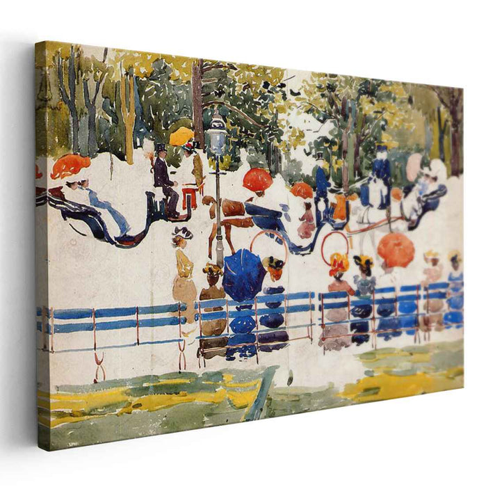 Central Park (also known as Central Park, New York City) by Maurice Prendergast