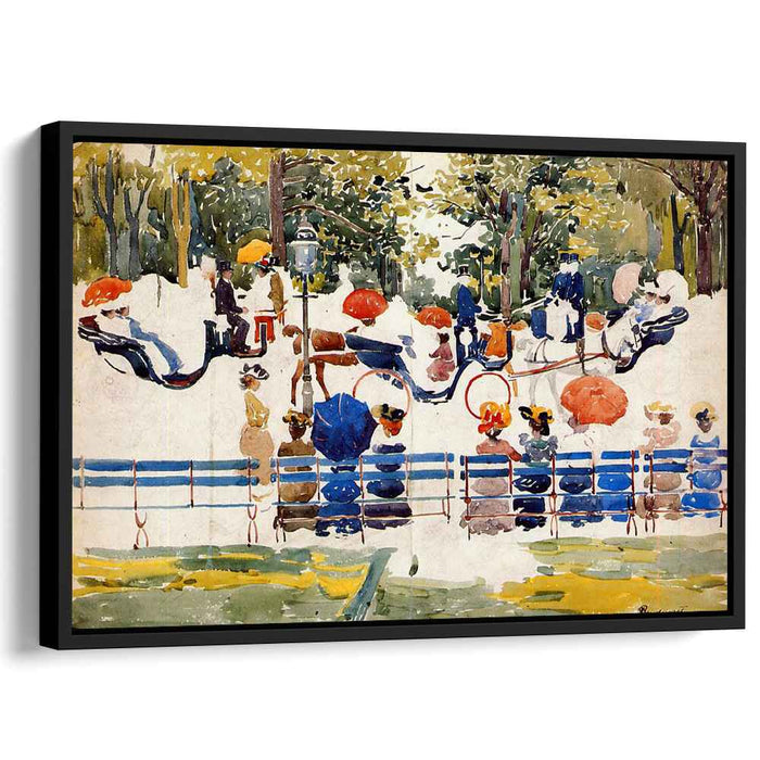 Central Park (also known as Central Park, New York City) by Maurice Prendergast