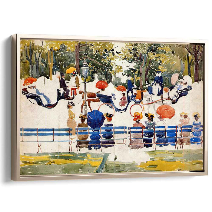 Central Park (also known as Central Park, New York City) by Maurice Prendergast