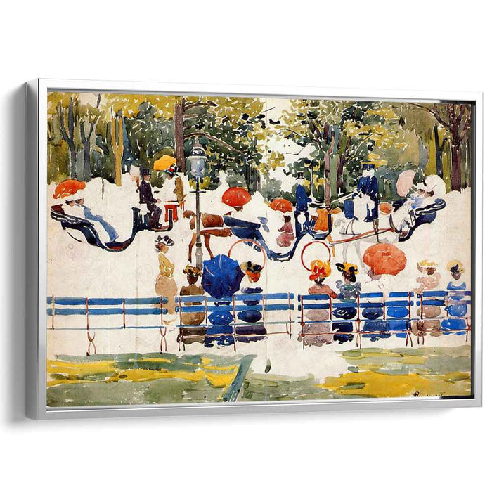 Central Park (also known as Central Park, New York City) by Maurice Prendergast