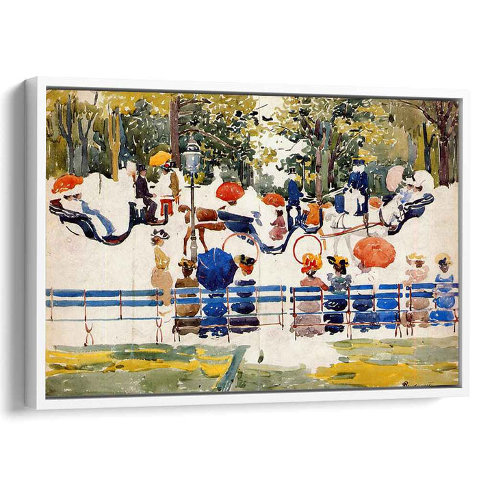 Central Park (also known as Central Park, New York City) by Maurice Prendergast