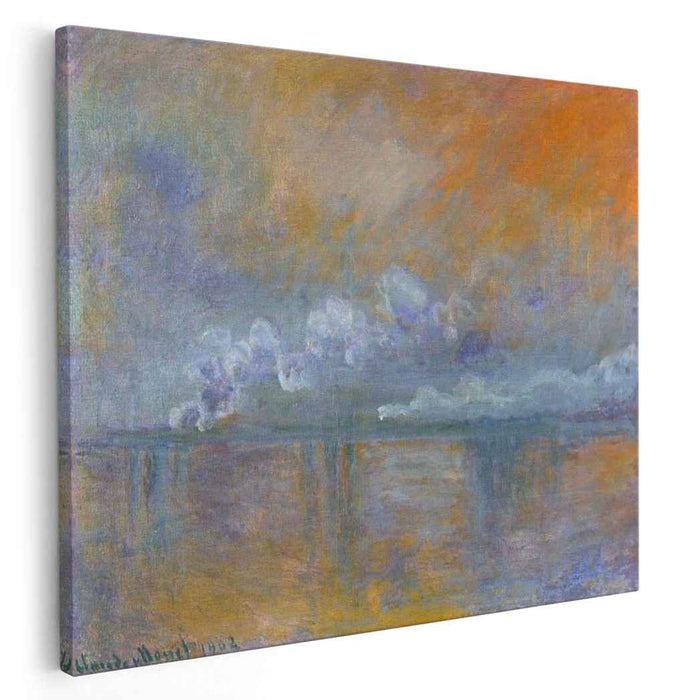 Charing Cross Bridge 02 (1902) by Claude Monet