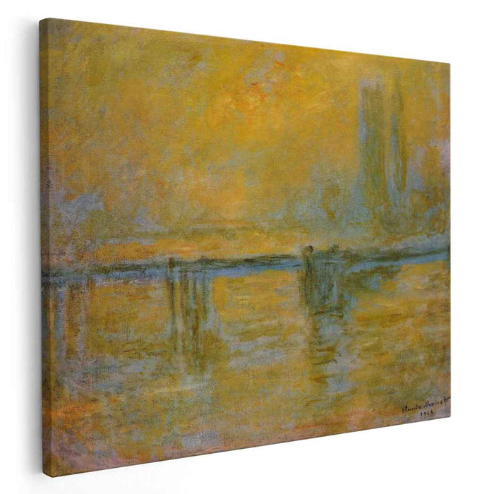 Charing Cross Bridge (1901) by Claude Monet