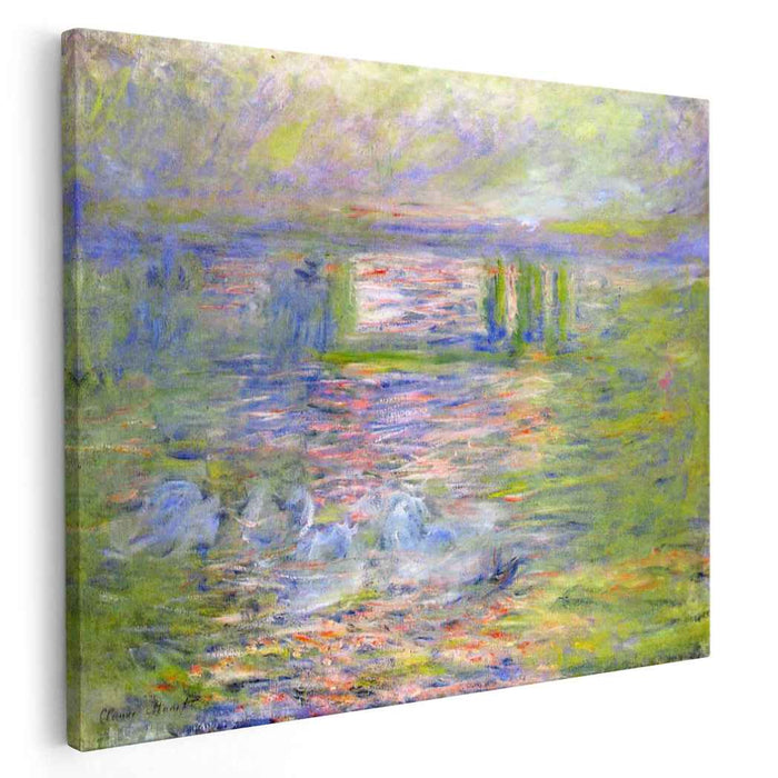 Charing Cross Bridge 2 (1901) by Claude Monet