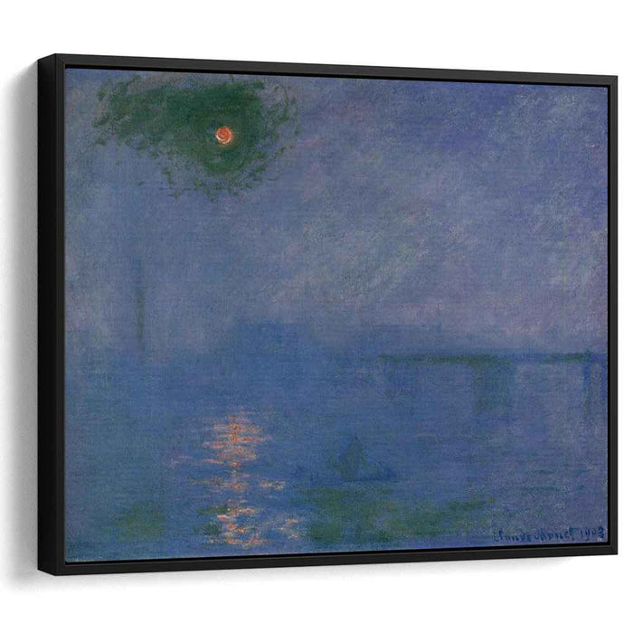 Charing Cross Bridge, Fog on the Themes by Claude Monet