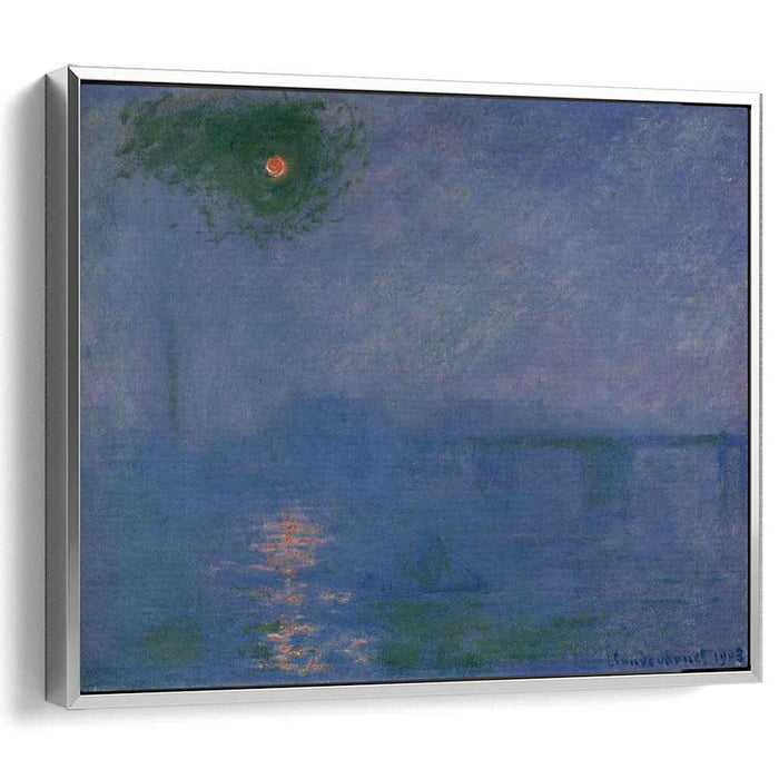 Charing Cross Bridge, Fog on the Themes by Claude Monet