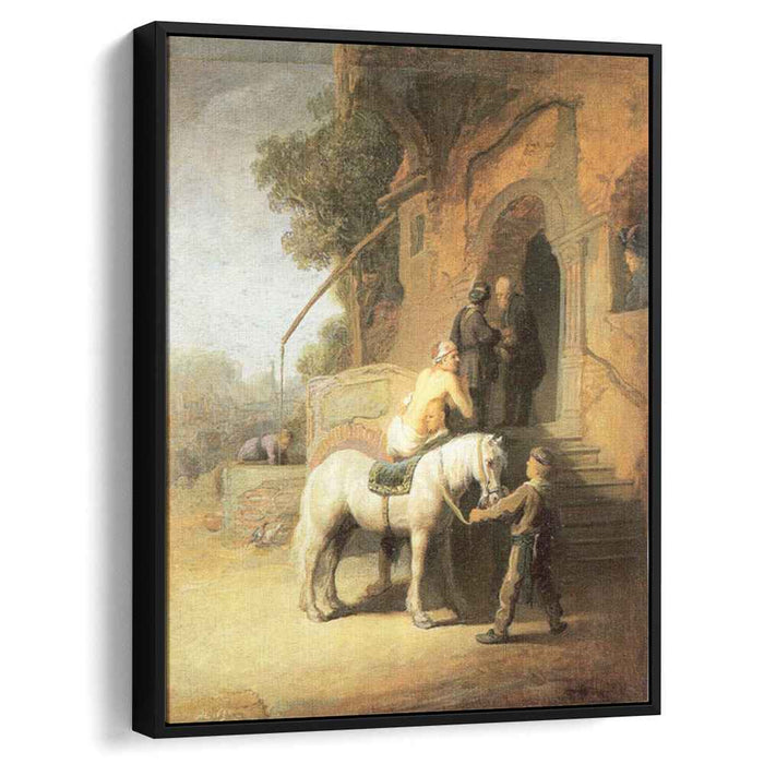 Charitable Samaritan (also known as The Good Samaritan) (1638) by Rembrandt