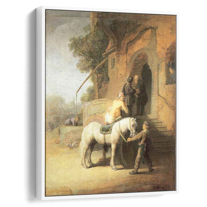 Charitable Samaritan (also known as The Good Samaritan) (1638) by Rembrandt