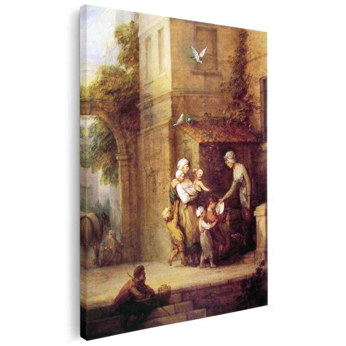 Charity relieving Distress by Thomas Gainsborough