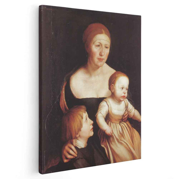 Charity (The Family of the Artist) (1528) by Hans Holbein the Younger