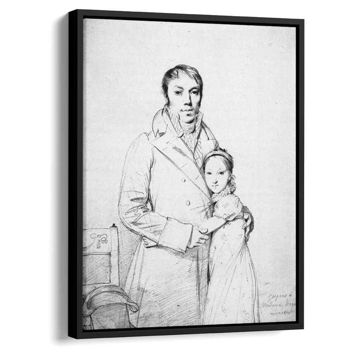 Charles Hayard and his daughter Marguerite by Jean Auguste Dominique Ingres