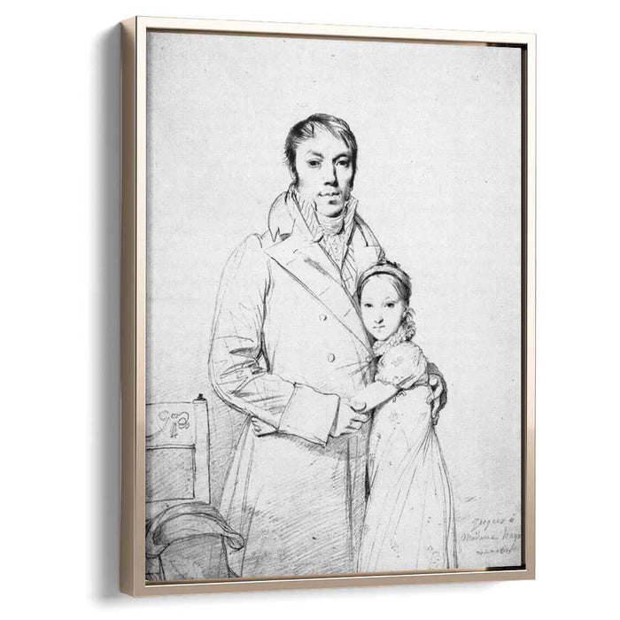 Charles Hayard and his daughter Marguerite by Jean Auguste Dominique Ingres