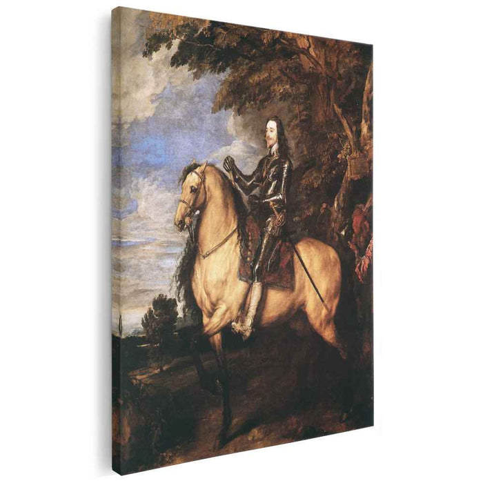Charles I on horseback (1635) by Anthony van Dyck