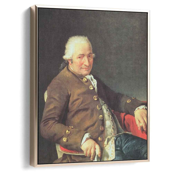 Portrait of Charles-Pierre Pecoul (1784) by Jacques-Louis David