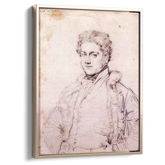 Charles Robert Cockerell (1817) by Jean Auguste Dominique Ingres