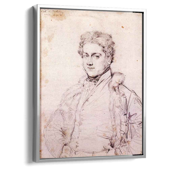 Charles Robert Cockerell (1817) by Jean Auguste Dominique Ingres