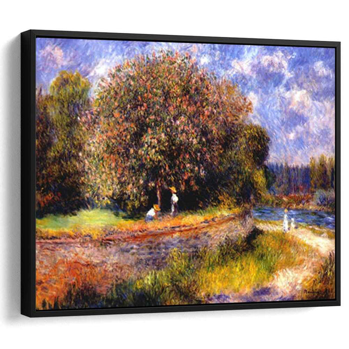 Chestnut Tree Blooming (1881) by Pierre-Auguste Renoir