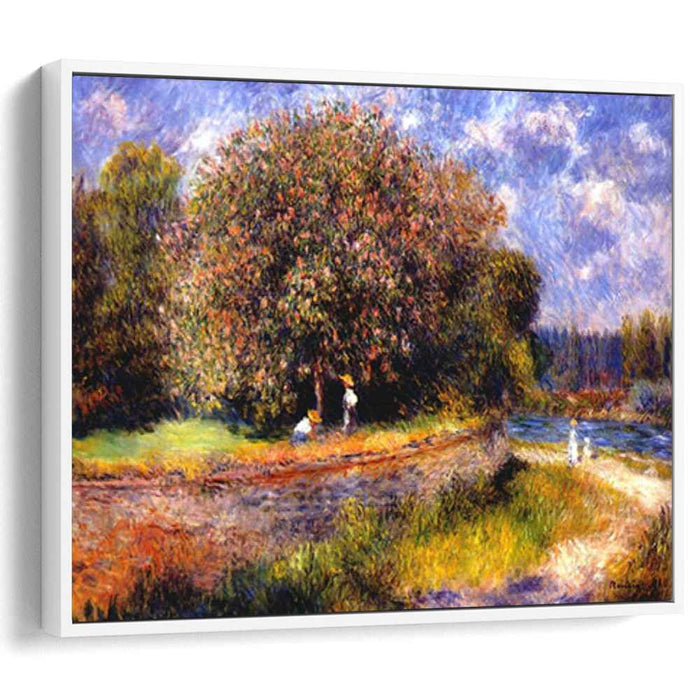 Chestnut Tree Blooming (1881) by Pierre-Auguste Renoir