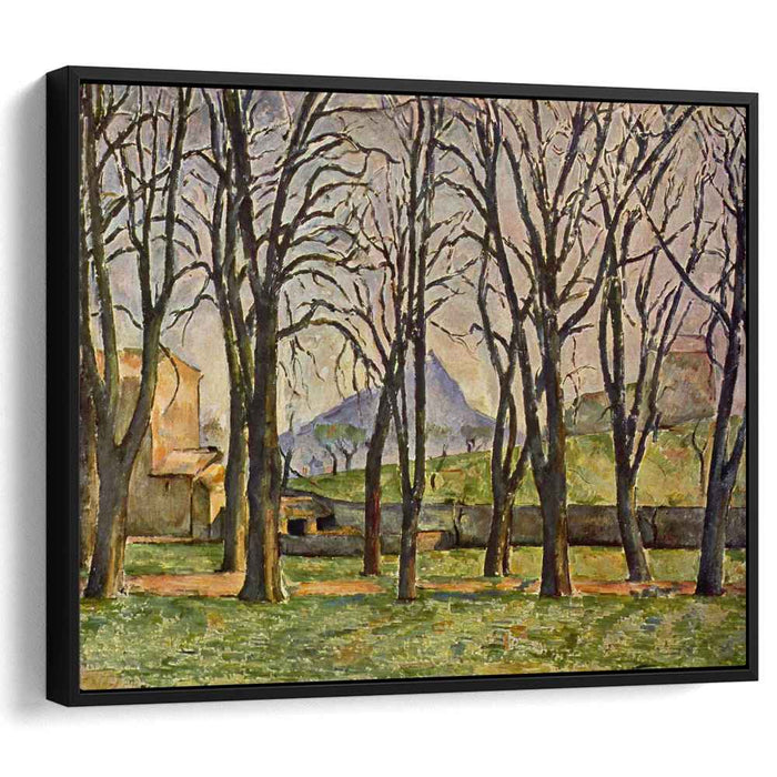 Chestnut Trees at the Jas de Bouffan (1887) by Paul Cezanne