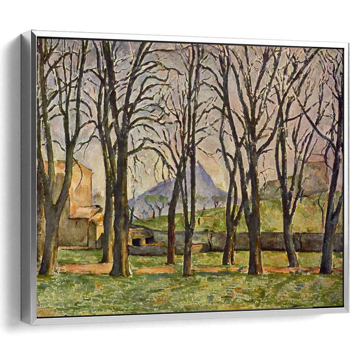 Chestnut Trees at the Jas de Bouffan (1887) by Paul Cezanne