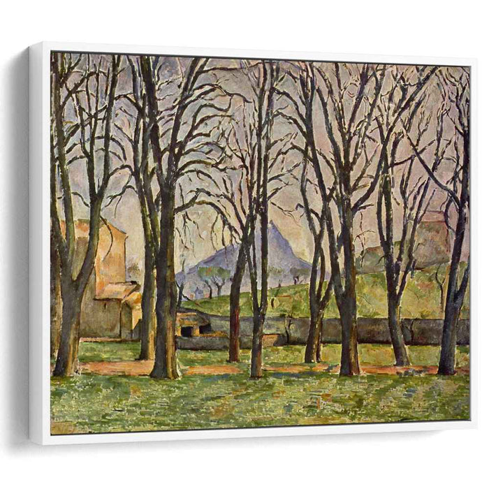 Chestnut Trees at the Jas de Bouffan (1887) by Paul Cezanne