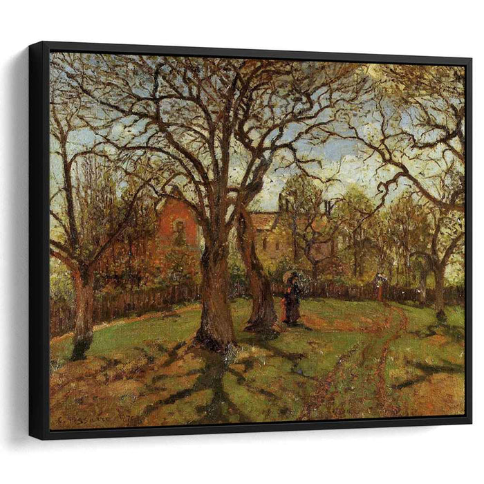 Chestnut Trees, Louveciennes, Spring by Camille Pissarro