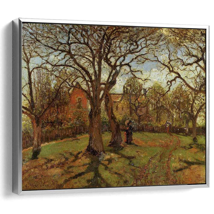 Chestnut Trees, Louveciennes, Spring by Camille Pissarro