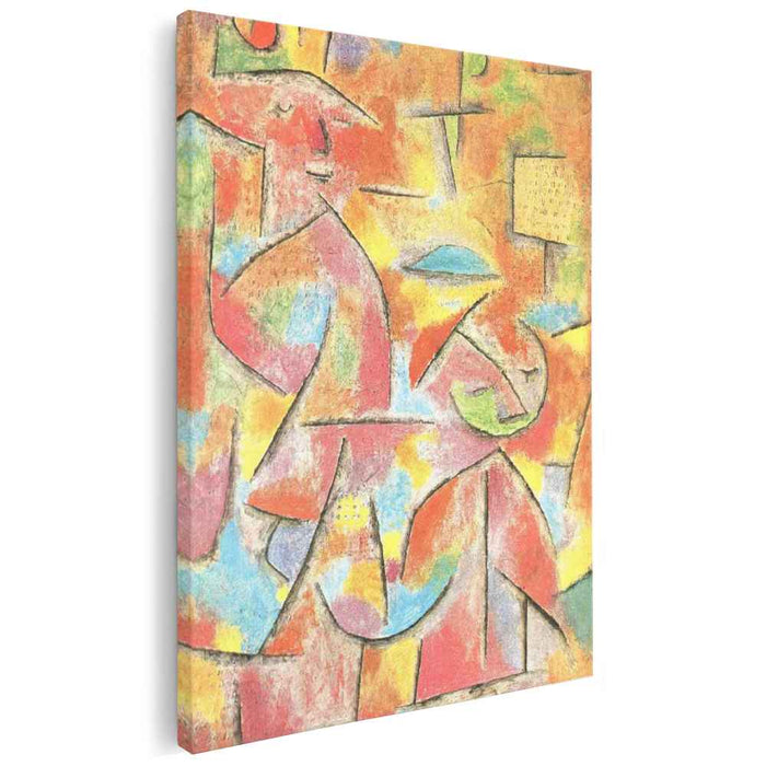 Child and aunt (1940) by Paul Klee