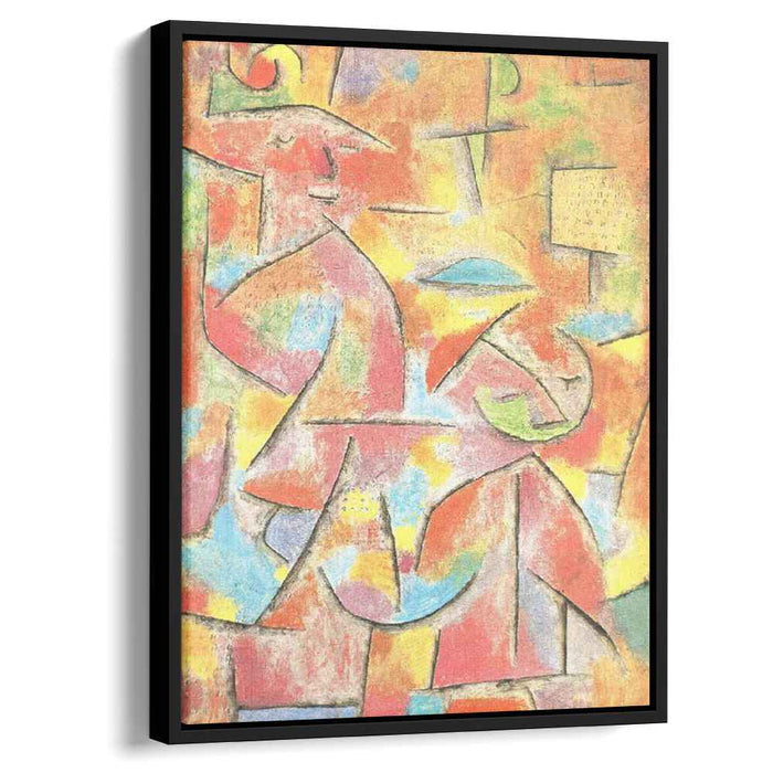 Child and aunt (1940) by Paul Klee