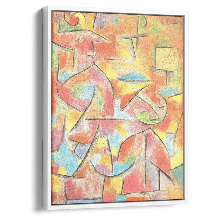 Child and aunt (1940) by Paul Klee