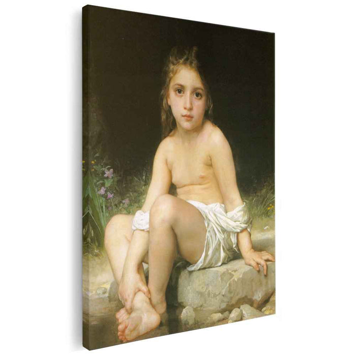 Child at Bath (1886) by William-Adolphe Bouguereau