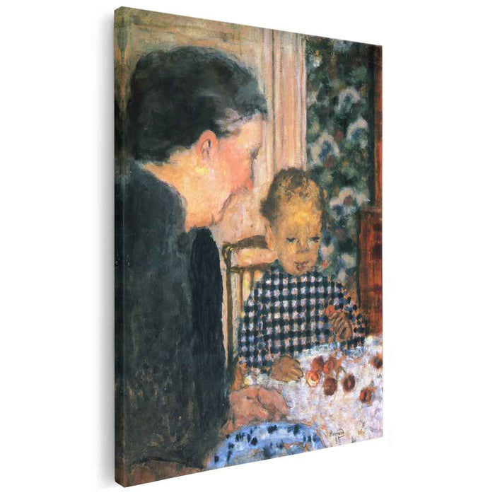 Child Eating Cherries (1895) by Pierre Bonnard