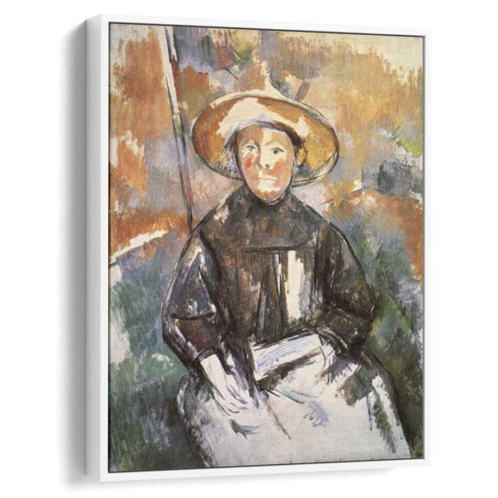 Child in a Straw Hat (1902) by Paul Cezanne