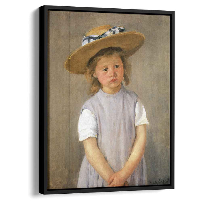 Child In A Straw Hat (1886) by Mary Cassatt