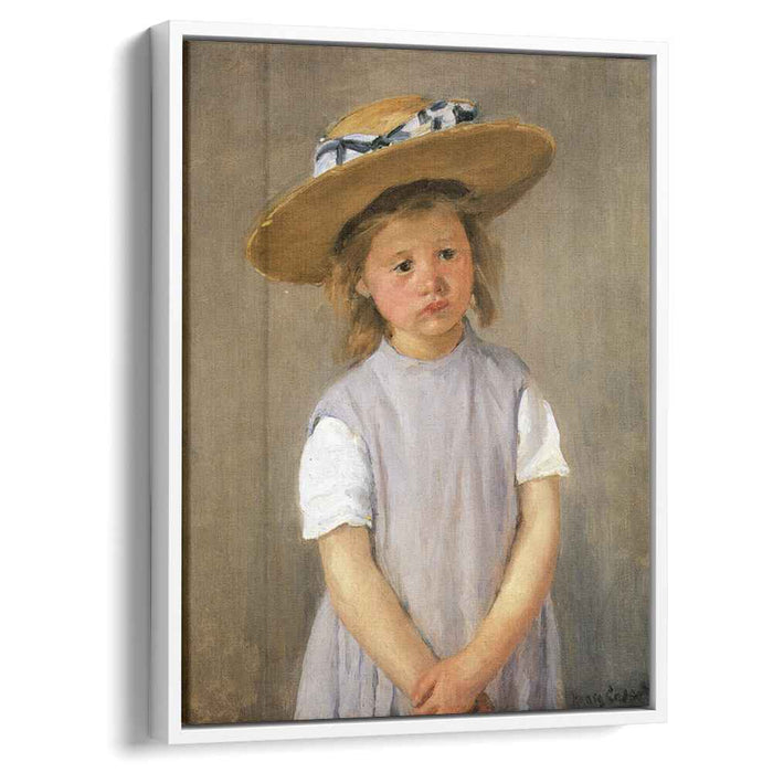 Child In A Straw Hat (1886) by Mary Cassatt