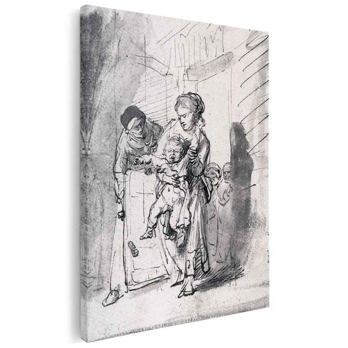 Child In A Tantrum (1635) by Rembrandt