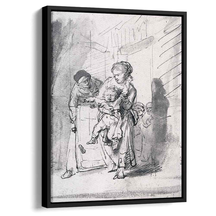 Child In A Tantrum (1635) by Rembrandt