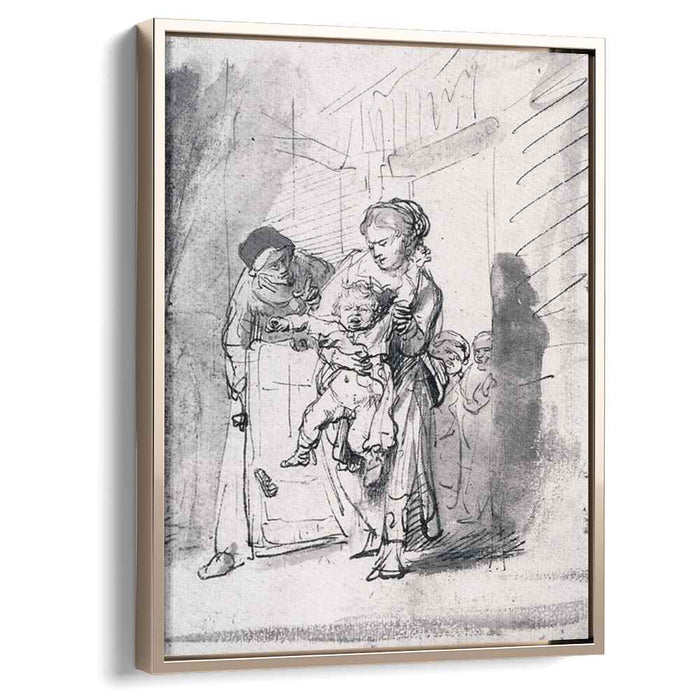 Child In A Tantrum (1635) by Rembrandt