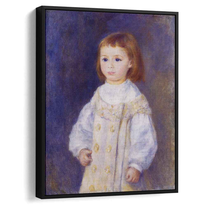Child in a White Dress (Lucie Berard) (1883) by Pierre-Auguste Renoir