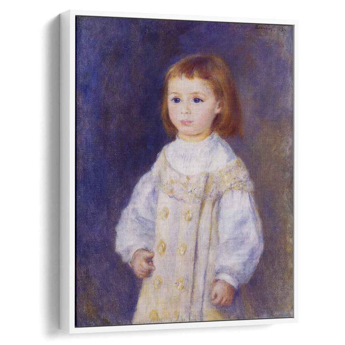 Child in a White Dress (Lucie Berard) (1883) by Pierre-Auguste Renoir