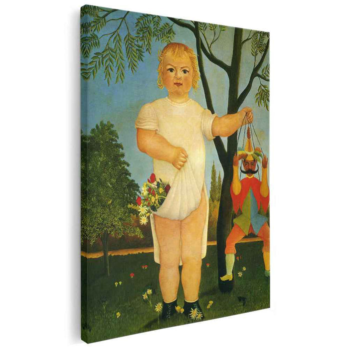 Child with a Puppet (1903) by Henri Rousseau