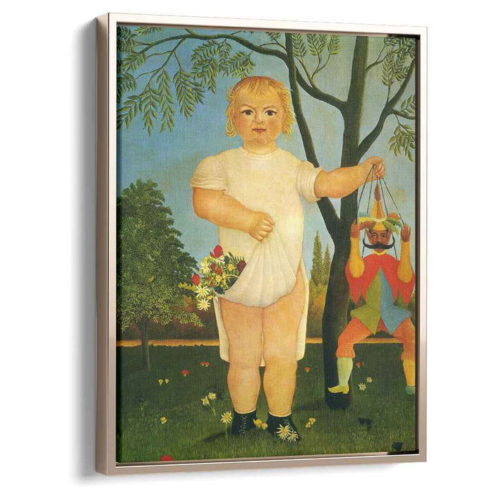 Child with a Puppet (1903) by Henri Rousseau