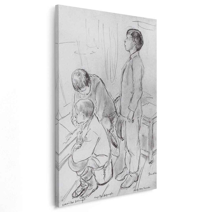 Children (1900) by Boris Kustodiev