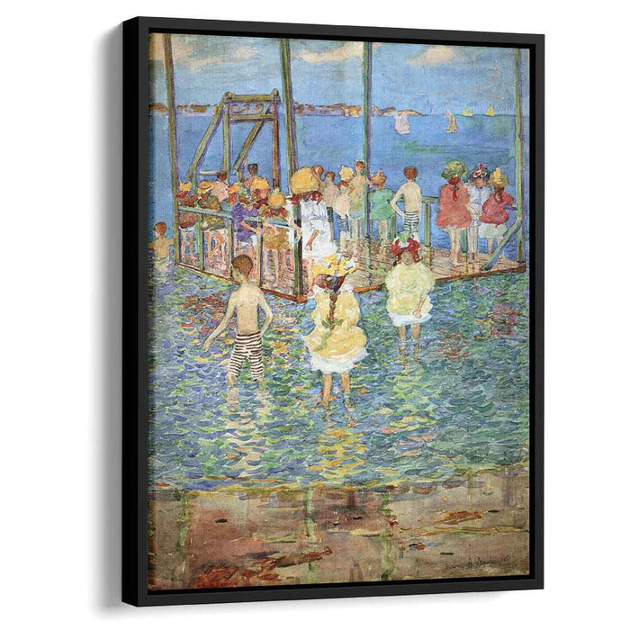 Children on a Raft (1896) by Maurice Prendergast