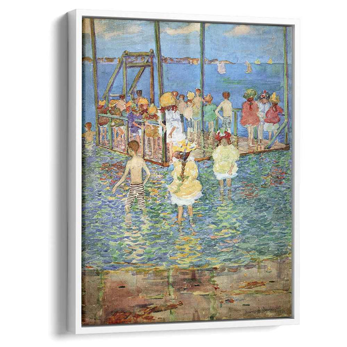 Children on a Raft (1896) by Maurice Prendergast
