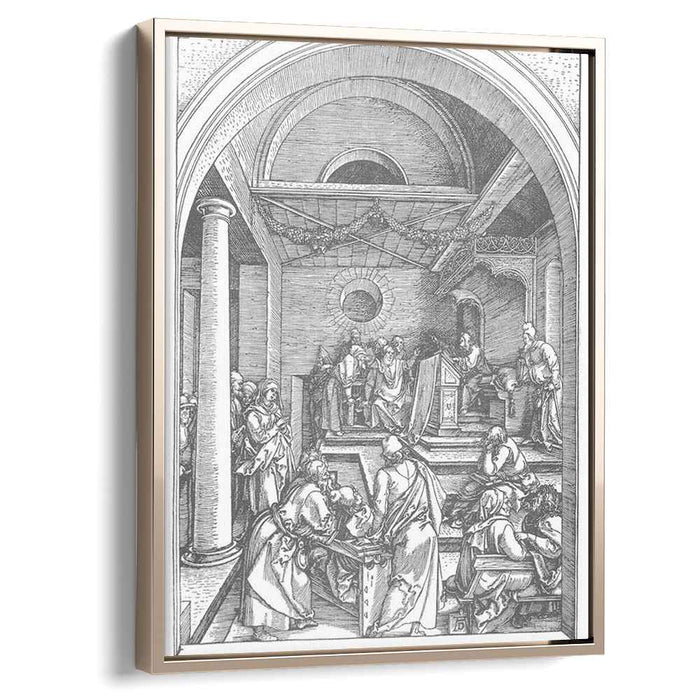 Christ among the Doctors in the Temple (1503) by Albrecht Durer