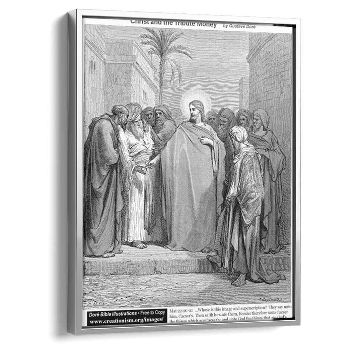 Christ And The Tribute Money by Gustave Dore