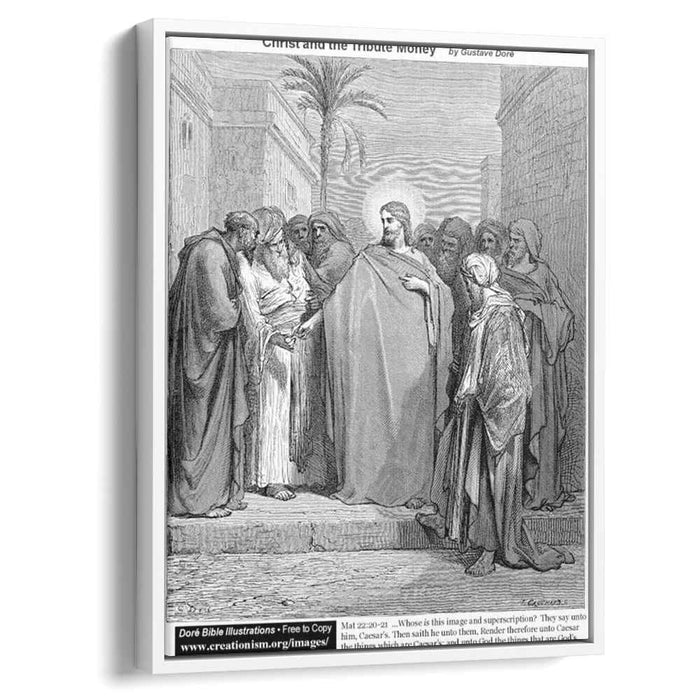 Christ And The Tribute Money by Gustave Dore