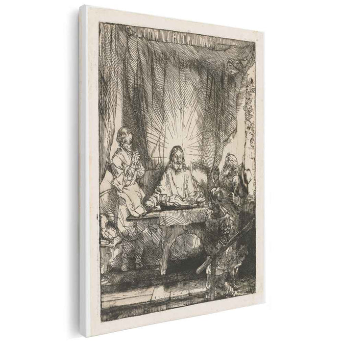 Christ at Emmaus (1654) by Rembrandt